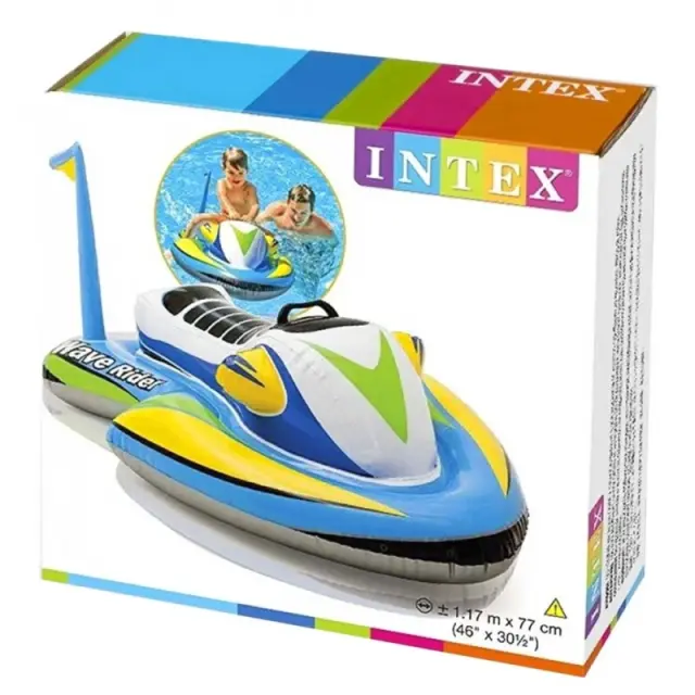 Intex 57520 Wave Rider Παιδικό Φουσκωτό Ride On Θαλάσσης 117cm 3