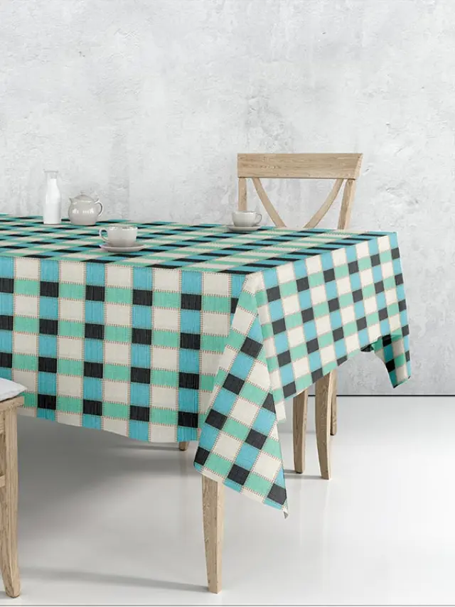 Τραπεζομάντηλο 5452 Blue 140x140 Sunshine