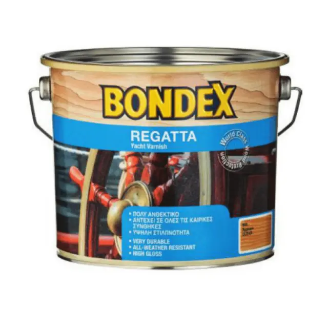 BONDEX REGATTA ΒΕΡΝΙΚΙ ΘΑΛΑΣΣΗΣ ΑΧΡΩΜΟ 750ml