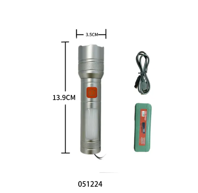 Επαναφορτιζόμενος φακός LED - HP-350T - 051224 3