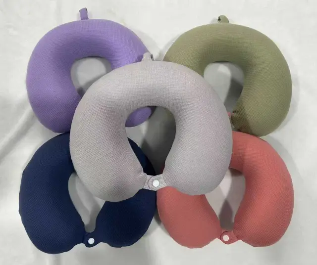 Μαξιλάρι αυχένα ταξιδίου - Memory Foam - 571225 - Purple 2
