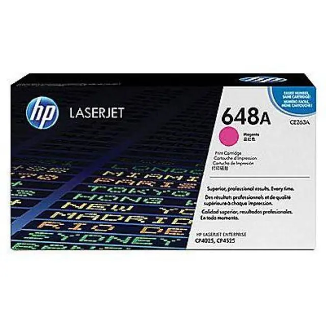 HP 648A Γνήσιο Toner Laser Εκτυπωτή Ματζέντα 11000 Σελίδων CE263A
