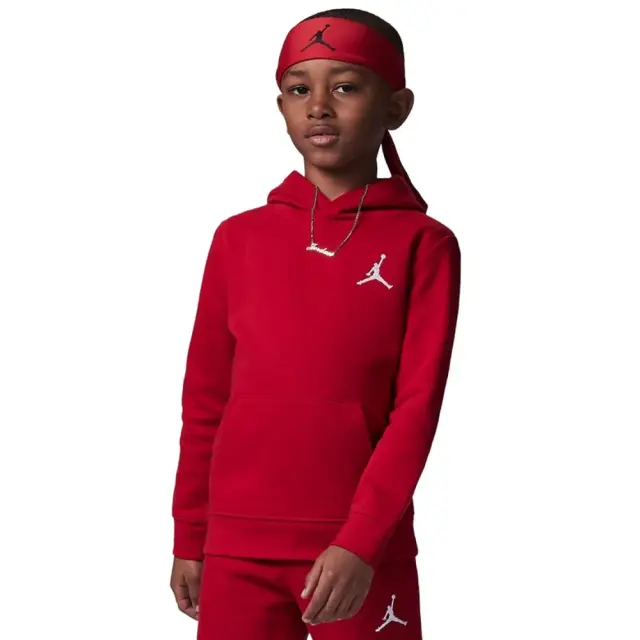 Jordan Essentials ΠΑΙΔΙΚΗ ΜΠΛΟΥΖΑ (95C551-R78) - Κόκκινο - M 10-12 ετών
