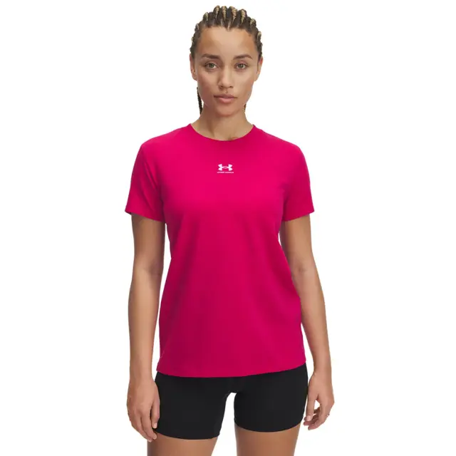 Under Armour Campus T-Shirt (1383648-681) - Φούξια