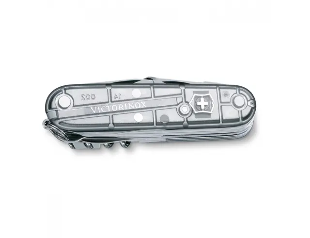 Ελβετικός Σουγιάς Victorinox Champ με 31 λειτουργίες και μήκος 9.1cm - Silver Transparent1.6794.T7 3