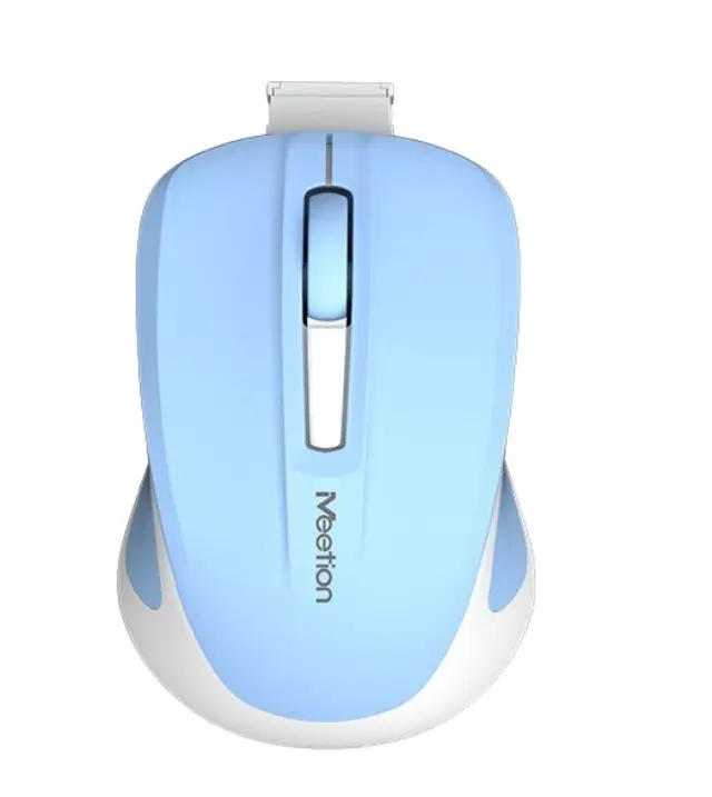 Meetion Silent Mini 2.4G Οπτικό Ασύρματο Ποντίκι (Μπλε) 17.001.0030