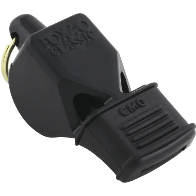 Fox 40 Classic Official Pealess 115db Whistle Μαύρο 96010008 (Eldico Sport) - One Size