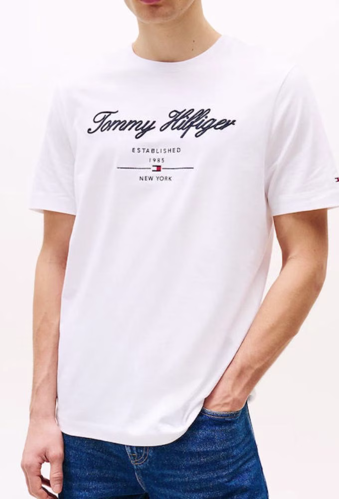 Tommy Hilfiger T-shirt Λευκό Άσπρο - 3XL
