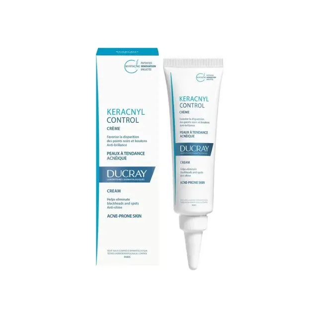 Ducray Keracnyl 24ωρη Κρέμα Προσώπου κατά της Ακμής 30ml