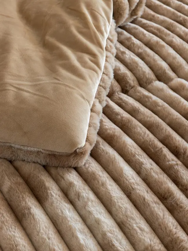 Κουβερτοπάπλωμα Υπέρδιπλο (220x240) Tidi/2 Beige Palamaiki 3