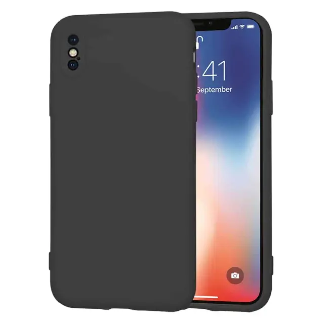 Techsuit® SoftFlex Θήκη για iPhone X/Xs- Black