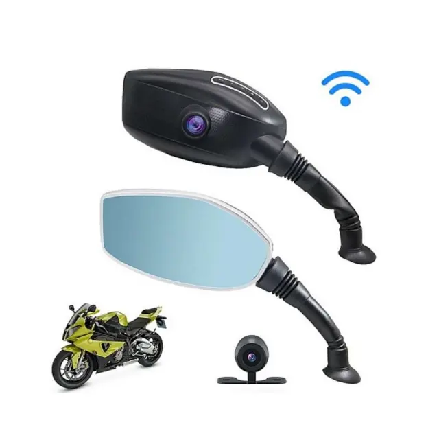 Καθρέπτες μοτοσυκλέτας με κάμερα 2.7 – HD Driving Recorder 2ΤΜΧ 2