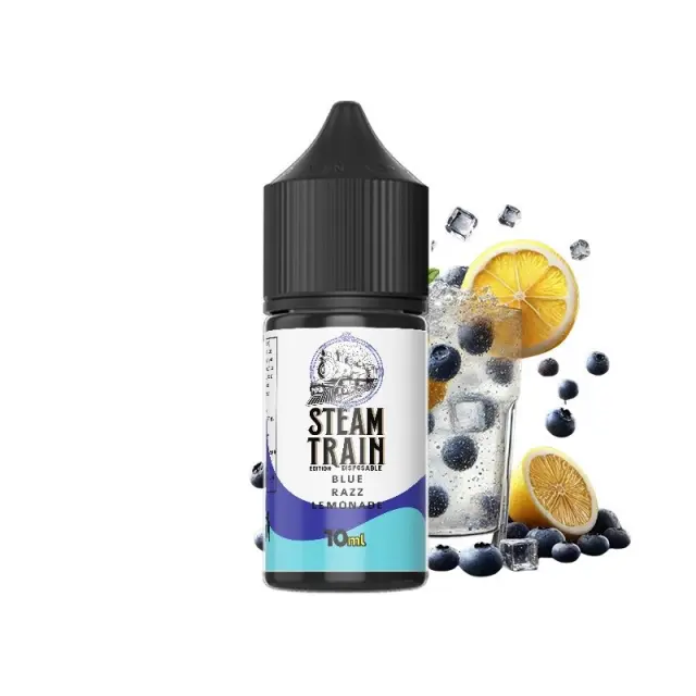 Steam Train Disposable Edition Blue Razz Lemonade 10ml/30ml