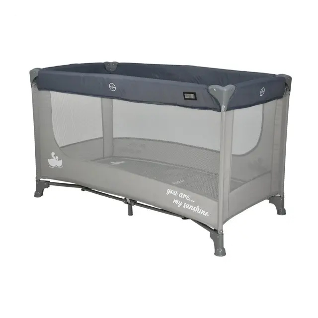 Παρκοκρέβατο Bebe Stars Sunshine Grey 883-186