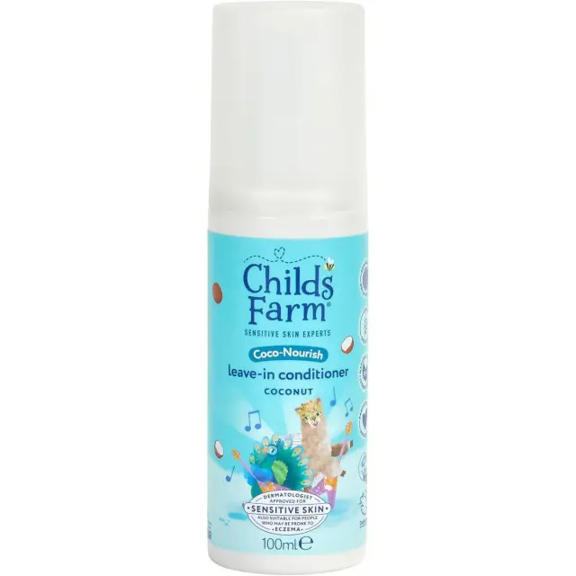 Childs Farm Παιδικό Conditioner με Καρύδα για Εύκολο Χτένισμα σε Μορφή Gel , Ιδανικό για Μπούκλες , Χωρίς Ξέβγαλμα 100ml