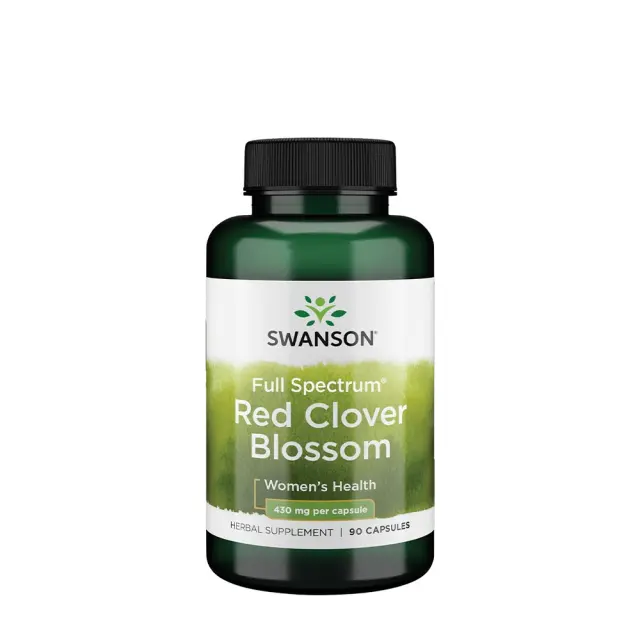 Swanson Full Spectrum Red Clover Blossom 430 mg