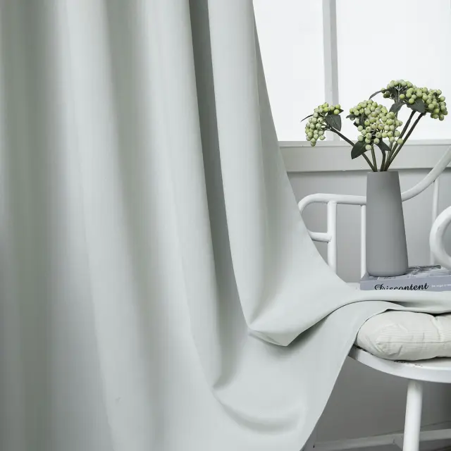 Beauty Home Ύφασμα κουρτίνας Blackout σκίασης Ideal Art 8400 Ύφασμα Φ280 Γκρι 3