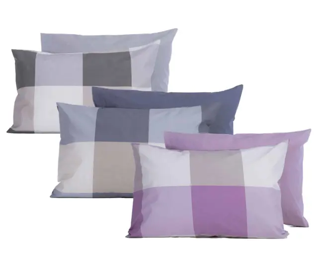 ΜΑΞΙΛΑΡΟΘΗΚΗ CASUAL CHECK 52Χ72 NEF-NEF HOMEWARE GREY 3