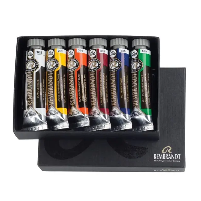 Σετ Λάδια Talens Rembrandt Basic 6 Χρώματα 15ml