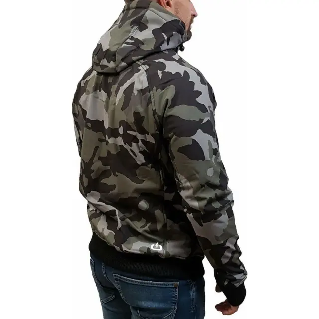 Emerson Men's Soft Shell Ribbed Jacket (212.EM11.40-BD PR229 CAMO) - Παραλλαγή - S 2