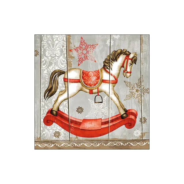 Χαρτοπετσέτα για decoupage, 1τεμ, Rocking Horse