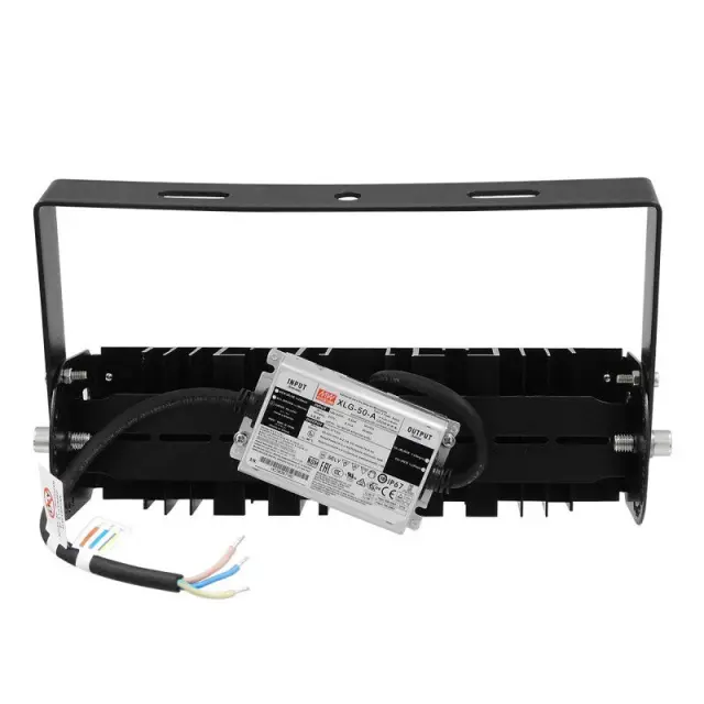 Προβολέας LED Γηπέδων 50W 5000K GOLIATH 90100-1 8000lm IP65 Μαύρο 3