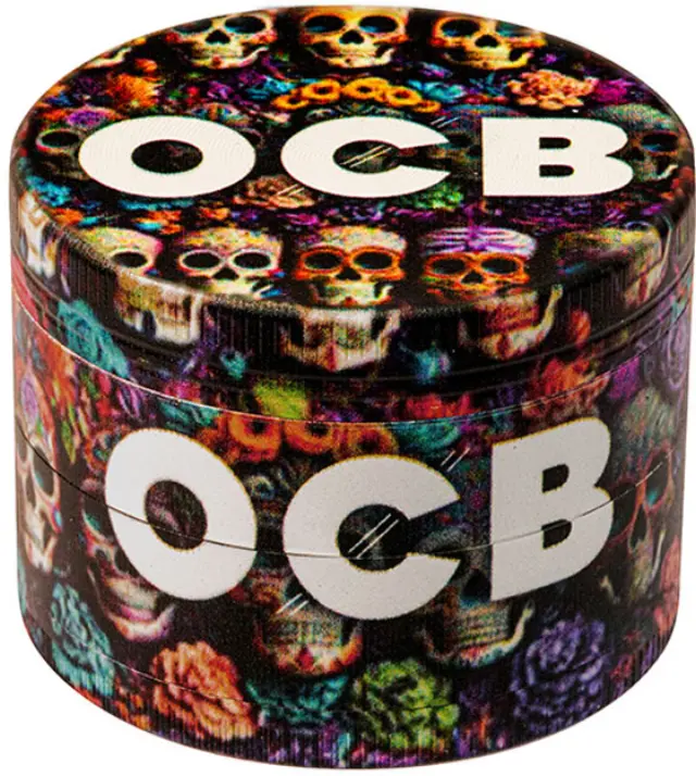 OCB Grinder Τρίφτης «Bunt» 43mm - 4 Parts Διάφορα Σχέδια. 2