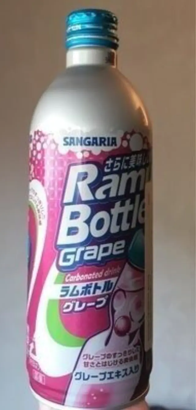 Sangaria Grape Ramune Soda 500ml