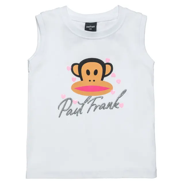 Μπλούζα Paul Frank με ανάγλυφα glitter στοιχεία