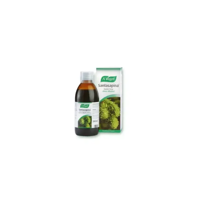 A. Vogel Santasapina Sirup Φυτικό Σιρόπι Για Τον Βήχα 200ml