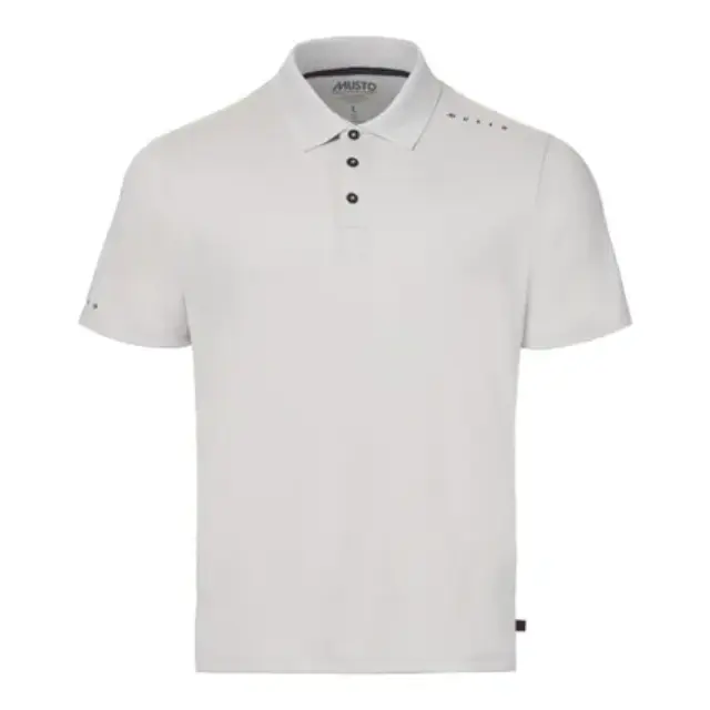 Musto Evo Crew Sunblock Short-Sleeve Polo Ανδρικό Platinum - XL