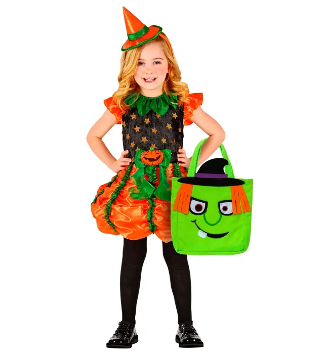Αποκριάτικο Αξεσουάρ Τσάντα Trick or Treat (Widmann) (W-00783) 2