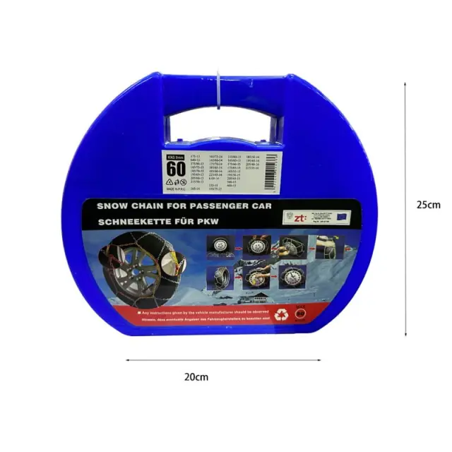 Αλυσίδες χιονιού για το αυτοκίνητο ΚΝS 60 9mm - Snow chains 0147002 2