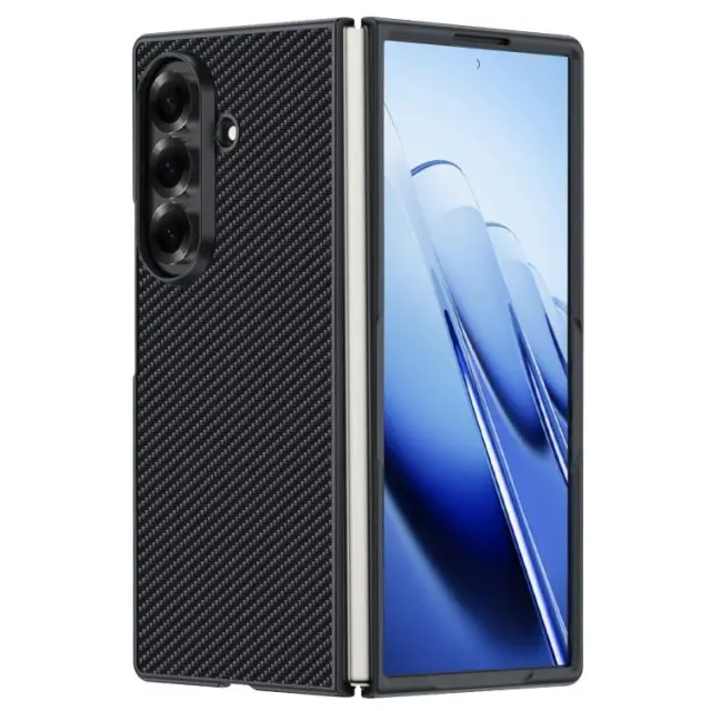 Carbon Fiber Texture Θήκη για Galaxy Z Fold 7/ Z Fold 8 Ultra- Black OEM