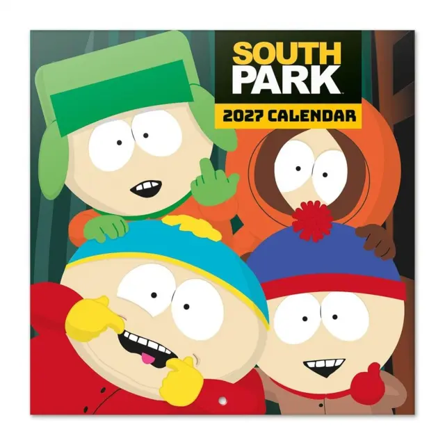 HMEΡΟΛΟΓΙΟ ΤΟΙΧΟΥ SOUTH PARK 2027 30X30 CALENDAR CP270339