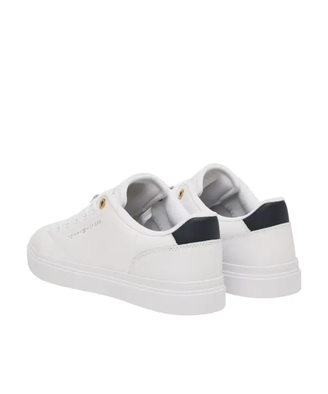 Tommy Hilfiger - Γυναικεία Sneakers Th Feminine Cupsole Leather FW0FW09105-0K6 Λευκό 3