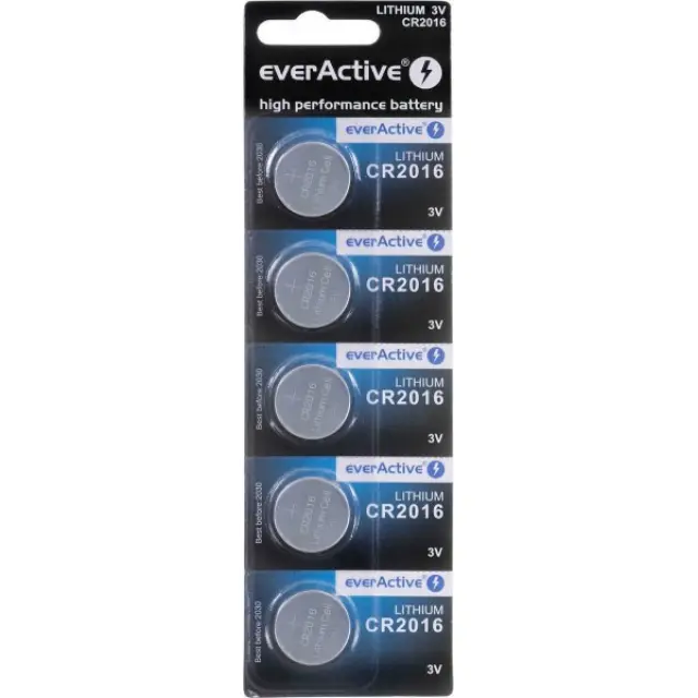 Μπαταρία Lithium batteries mini everActive CR2016 blister 5 pcs.
