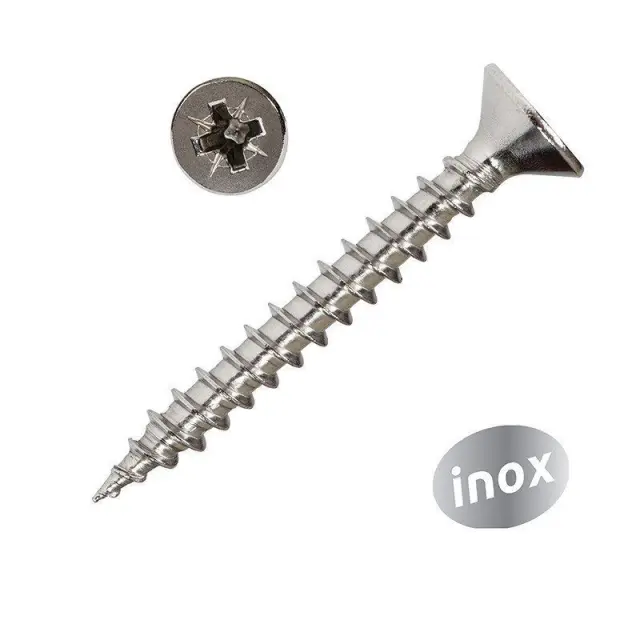 FSCO 28635 - Νοβοπανόβιδες Inox 5X60 (400τμχ)