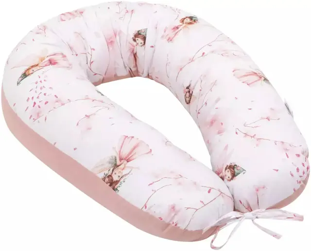Jukki Μαξιλάρι Θηλασμού/Εγκυμοσύνης 170cm Little Fairy 5904506824281 Ροζ