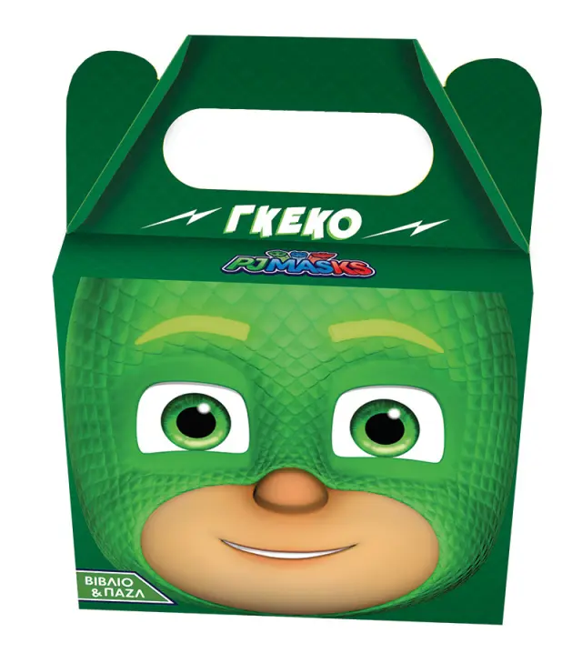PJ Masks: Γκέκο - Βιβλίο και Παζλ