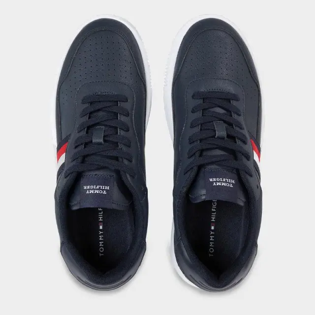 Tommy Hilfiger - Ανδρικά Sneakers Supercup Leather Stripes FM0FM04824-DW5 Μπλε Ναυτικό - 46 3