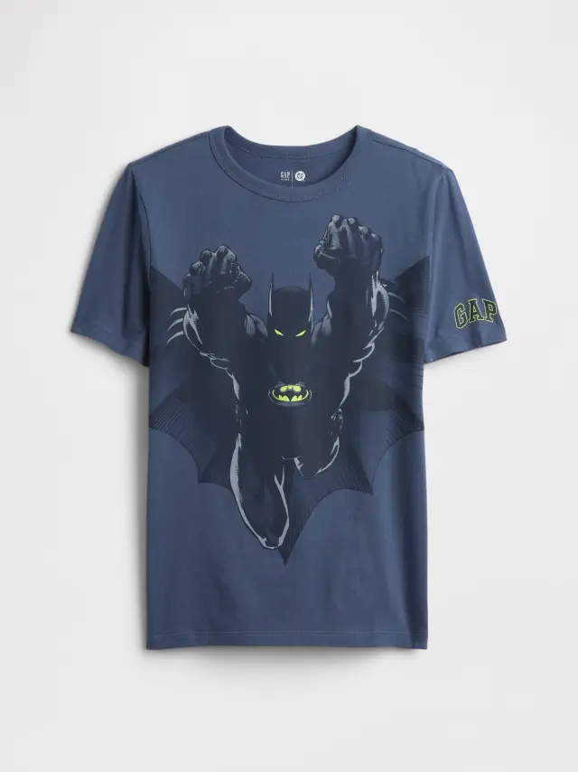 GapKids | DC™ Batman Graphic T-Shirt Blue ridge