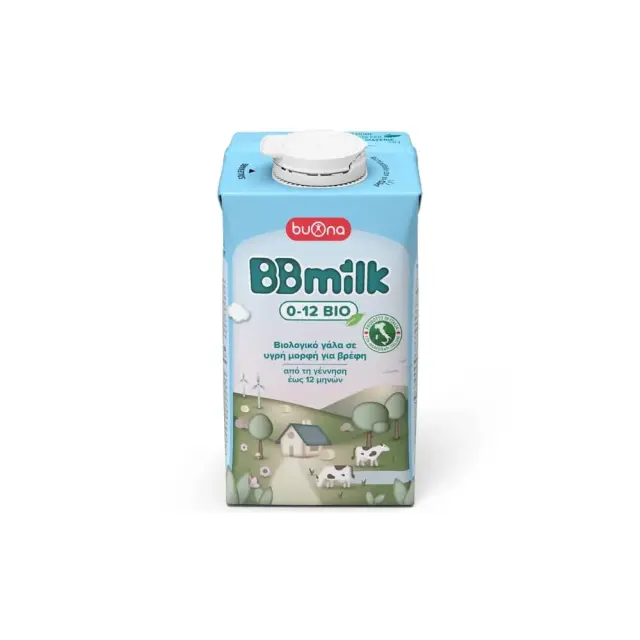Buona BB Milk Bio Βιολογικό Γάλα σε Υγρή Μορφή για Βρέφη 0-12m, 500ml