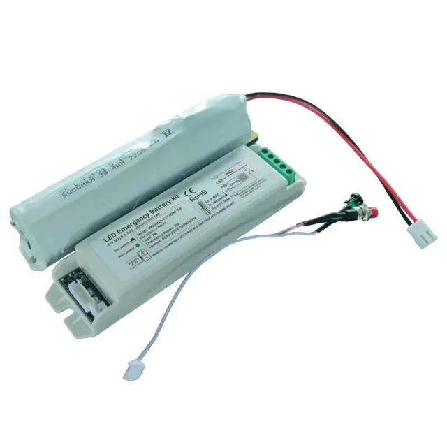 GU10-E27/EME/6A LED κιτ μπαταρίας έκτακτης ανάγκης Αλουμινίου Άσπρο