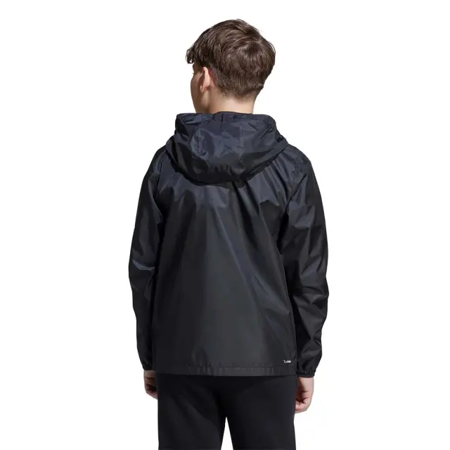 adidas Sportswear Youth Rain Jacket Μαύρο JL9046 (adidas Sportswear) 2