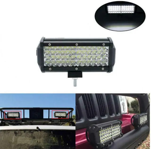 Αδιάβροχος προβολέας LED 144W 12-24V 1τμχ