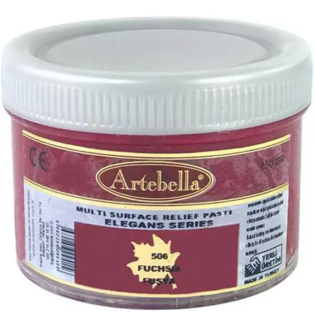 Artebella Πάστα Relief Elegance Series 506 Fuchsia - 250gr