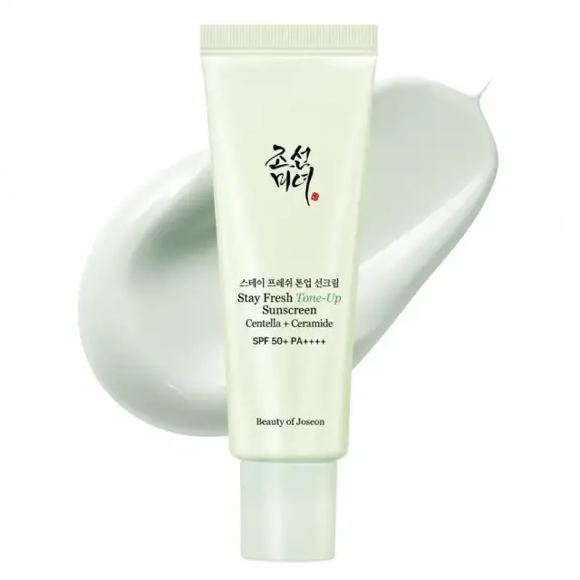 Beauty Of Joseon Stay Fresh Tone-up Sunscreen Green Spf50+ Pa++++ – Αντηλιακό Προσώπου για Χρωματική Διόρθωση με πράσινη απόχρωση 50ml