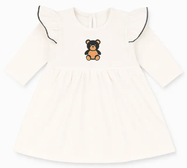 Φορεματάκι 56cm Teddy Bear White 5904506810949