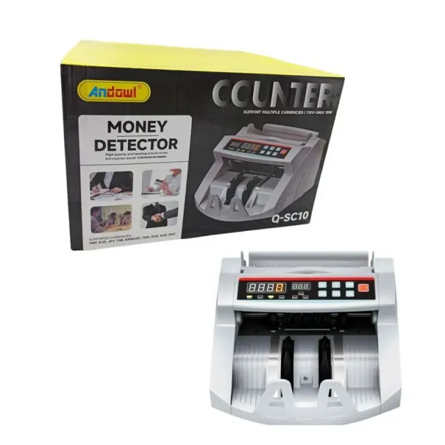 Andowl Καταμετρητής Χαρτονομισμάτων Q-SC10 - Money Counter 075039